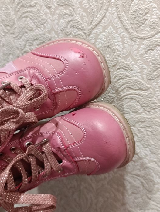 Сапожки на девочку ботинки зимние