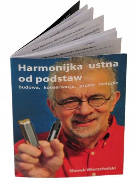 Harmonijka ustna Bee C-dur DF24-1 + książka samouczek
