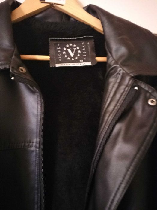 Kurtka skórzana męska