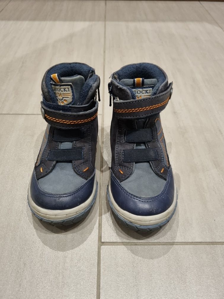 Buty zimowe kozaki dziecięce Lasocki 24
