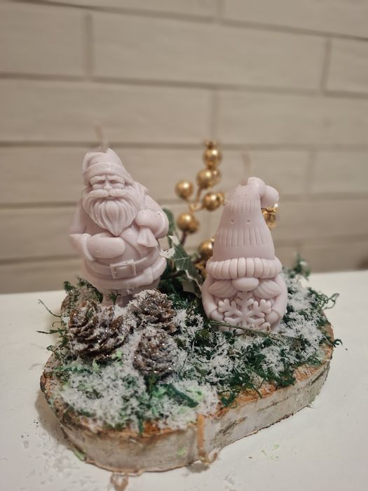 Świeczki z wosku sojowego