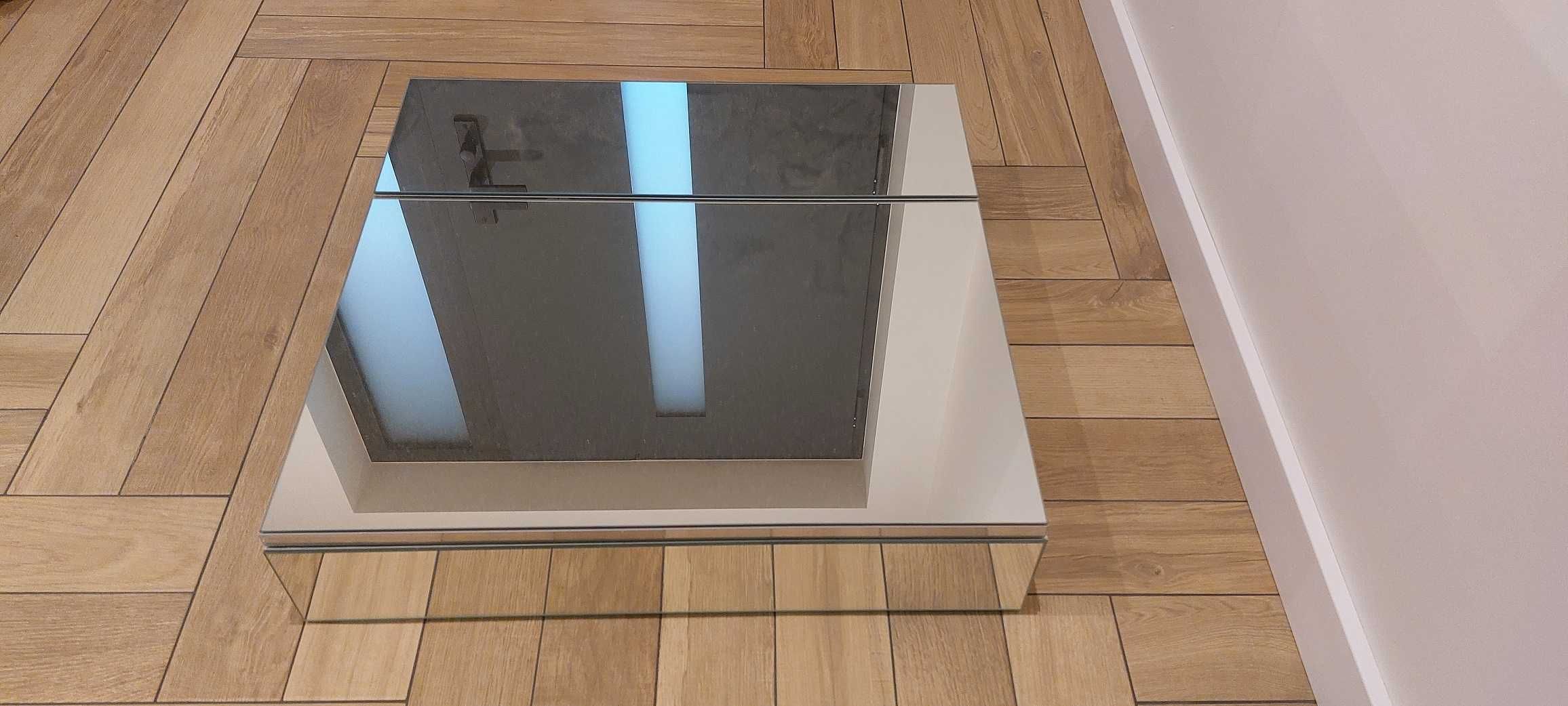 wisząca szafka łazienkowa z lustrem 60x60 ELITA lustro