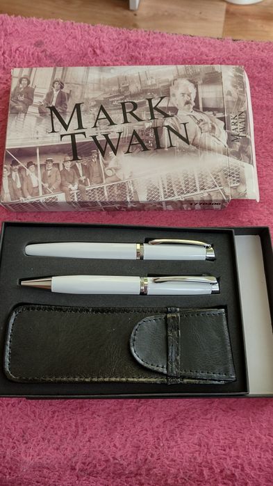 Mark Twain zestaw długopis i pióro