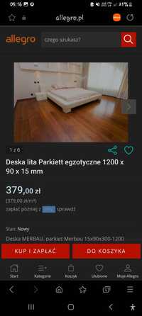 Parkiet lakierowany merbau "Artens"