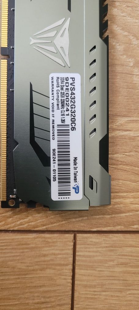 Ram DDR4 32 Gb 3200 Patriot viper
