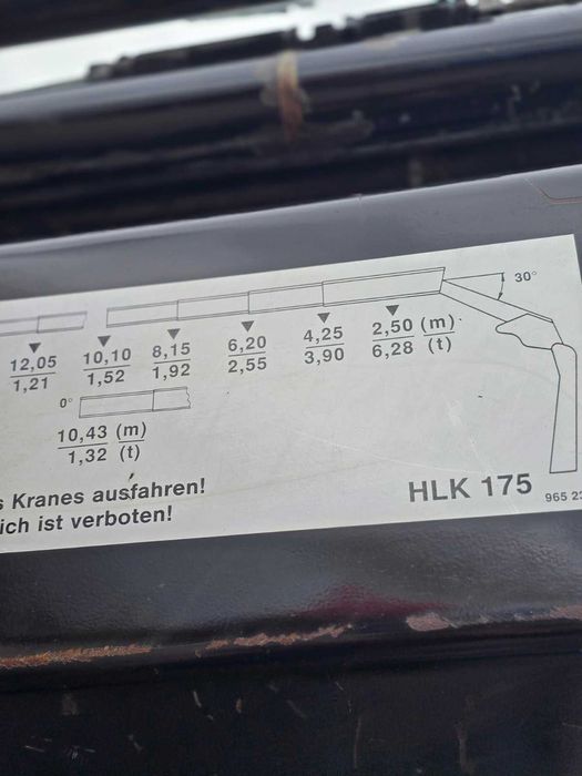Продам кран маніпулятор MKG HLK 175