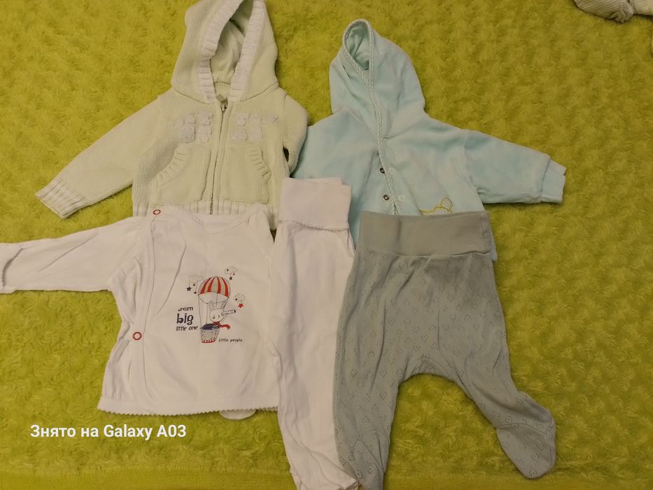 Дитячий одяг 0-3 місяці пакетом 32 речі