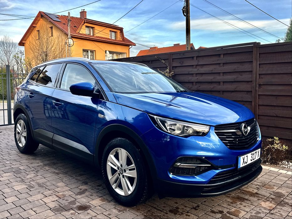 Opel Grandland X 1.2 Turbo 130KM 2019r. NAVI KAMERA LED z Niemiec