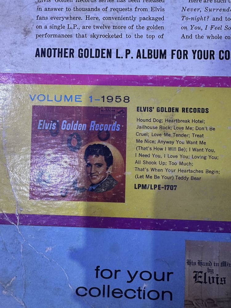 Elvis Presley - Golden Records volume 1 - winyl