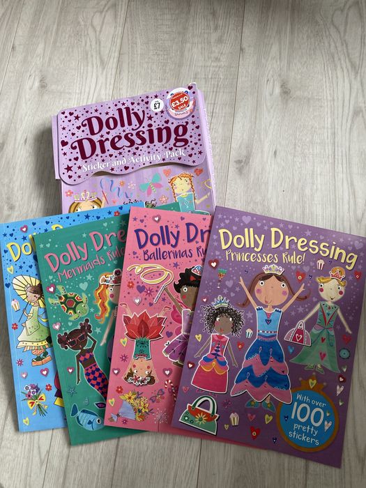 Dolly Dressing kolorowanki z najlejkami