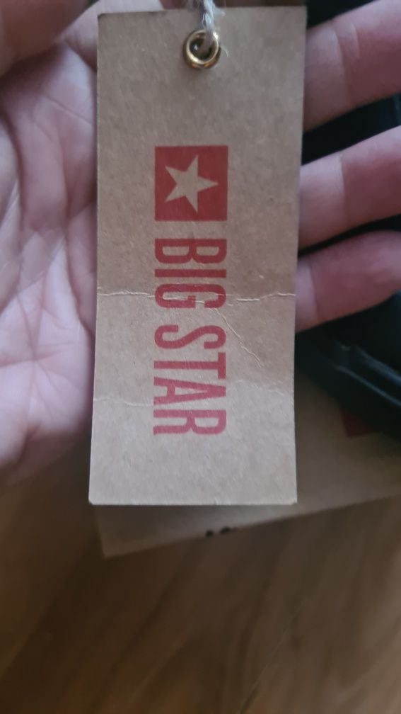 Czarne trampki big star rozm 37