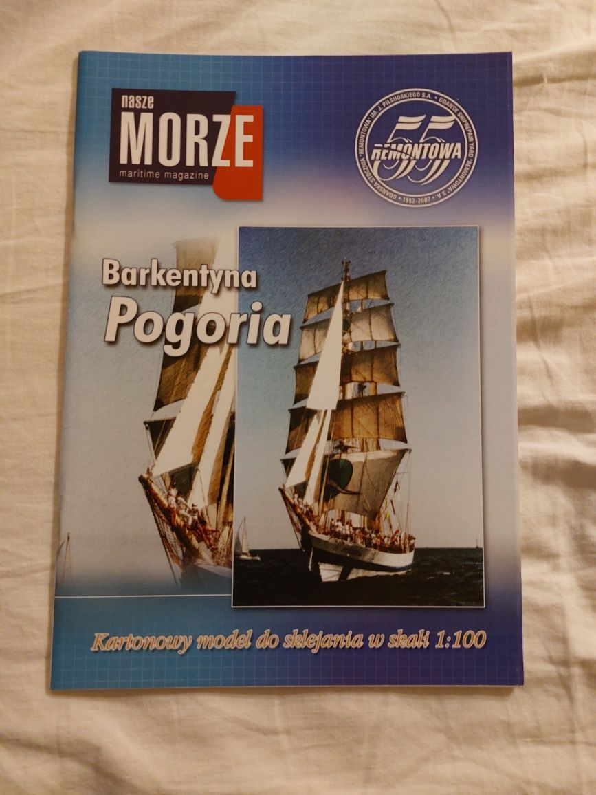 MODELE kartonowe Sołdek, Pogoria, Ice breaking emergency