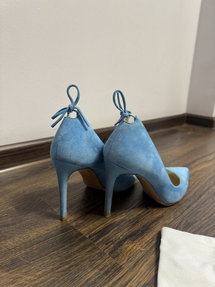 Туфлі замшеві оригінал люксового бренду Stuart Weitzman 36,5 розмір