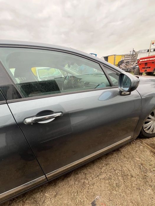 Drzwi przednie prawe Citroen C5 III Sedan 2008-2017r. Kompletne !! KTHB !!