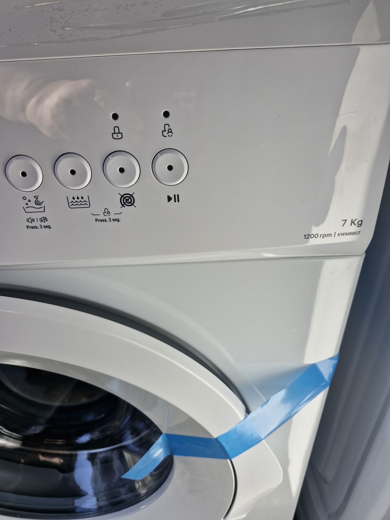 Máquina de lavar roupa kunft 7 kg