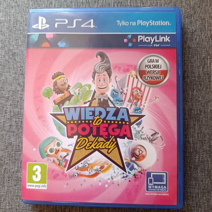 Wiedza to potęga dekady PS4 wersja PL dubbing
