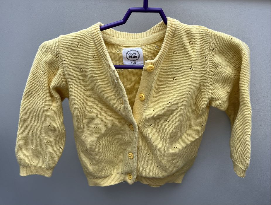 Sweterek niemowlęcy rozmiar 68