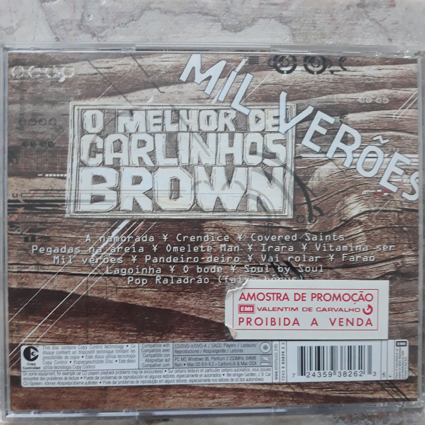 CD Carlinhos Brown - Mil Verões O Melhor de Carlinhos Brown