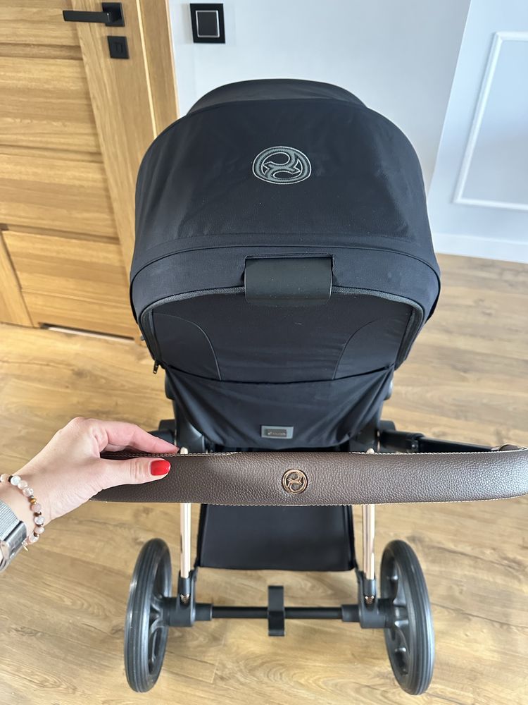 Cybex Priam 4.0 platinum – spacerówka ze stelarzem Cybex Priam