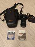 Canon EOS 550D 18-135, filtry, etui, samowyzwalacz