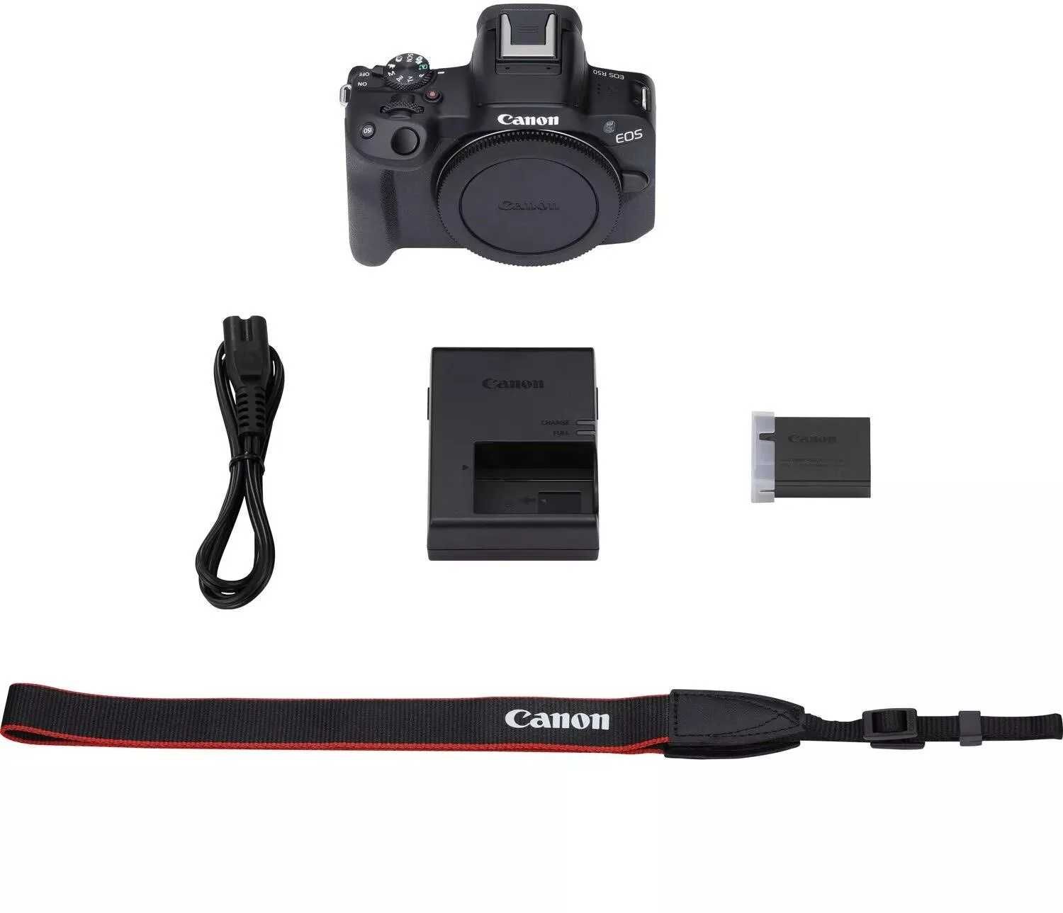 Máquina Fotográfica Canon Eos R50 Bk+Rfs18-45is Stm