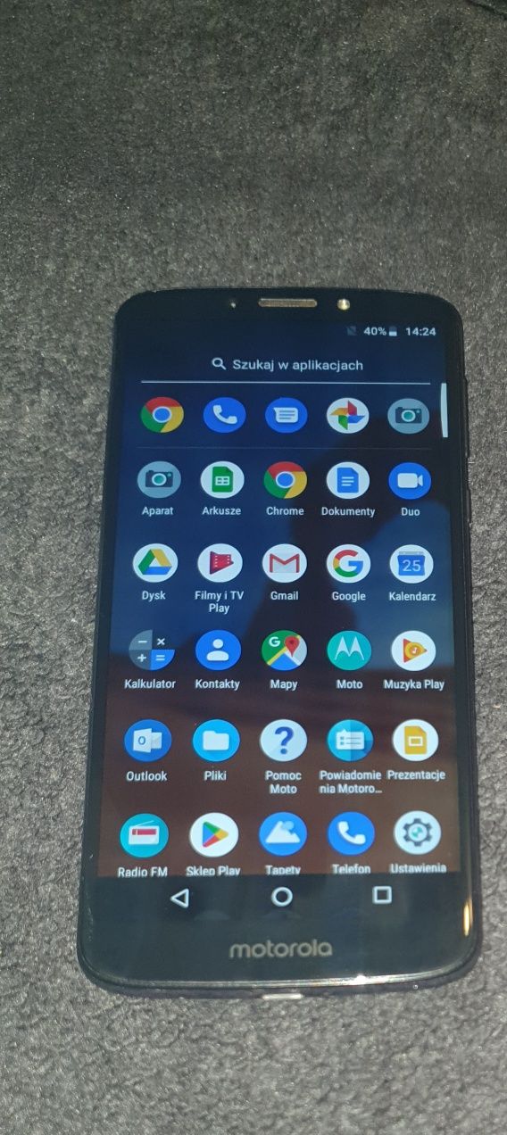 Motorola Moto E5 plus + ekran 6cali bateria 5000mAh
