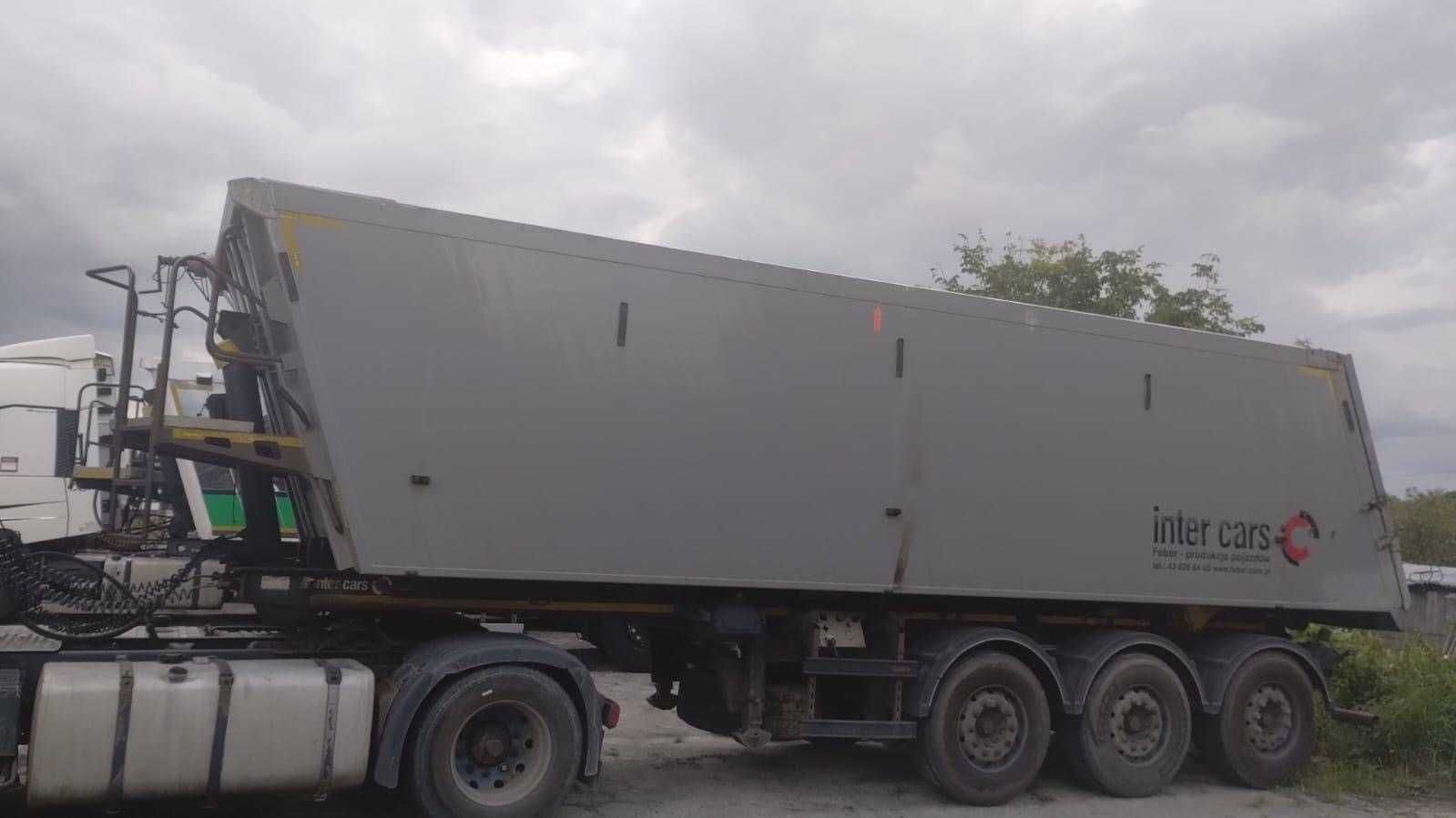 Zestaw ciągnik Scania G420 z wywrotką InterCars 42m3