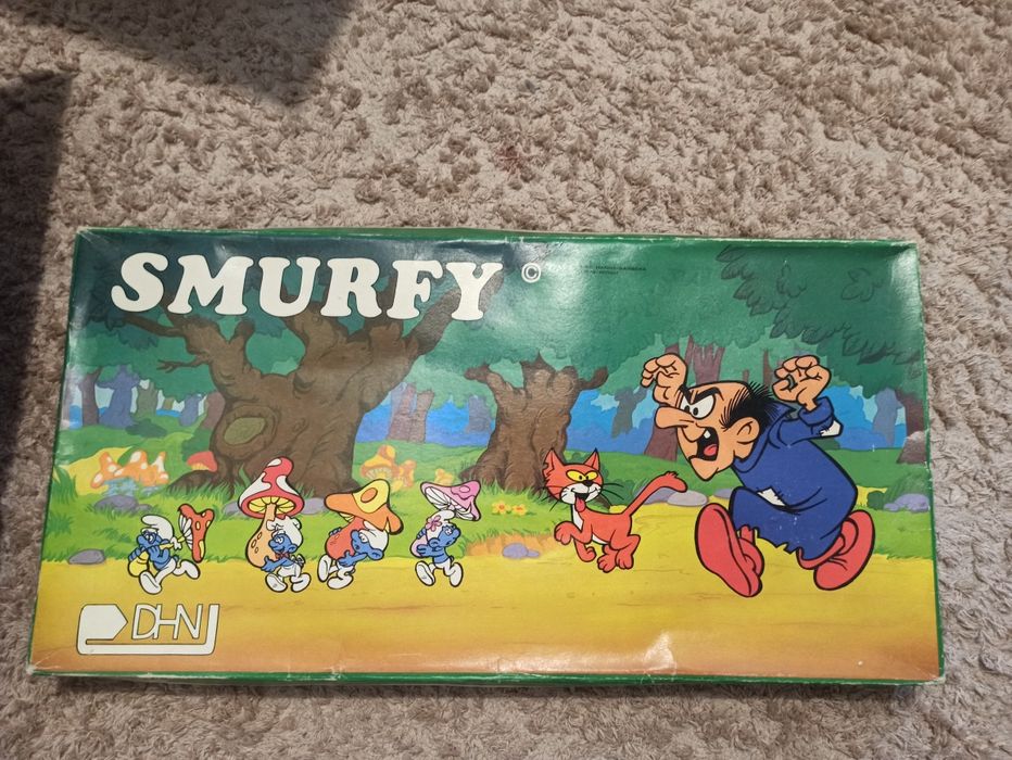Gra planszowa Smurfy prl