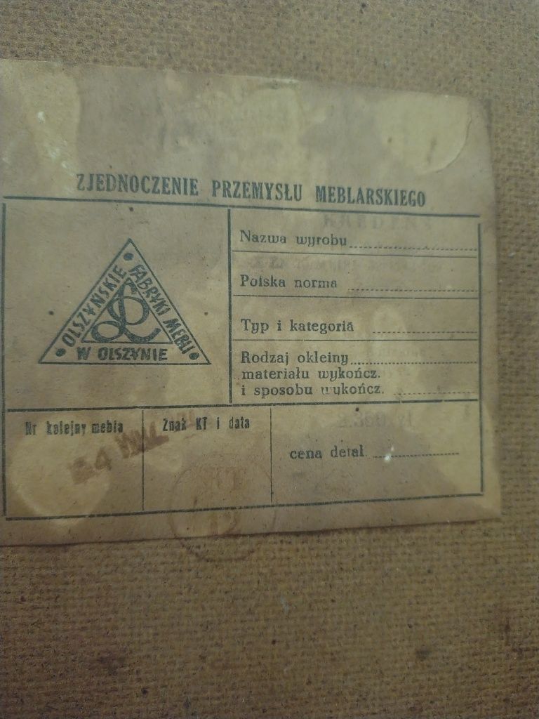 Meble PRL, witryna 2szt