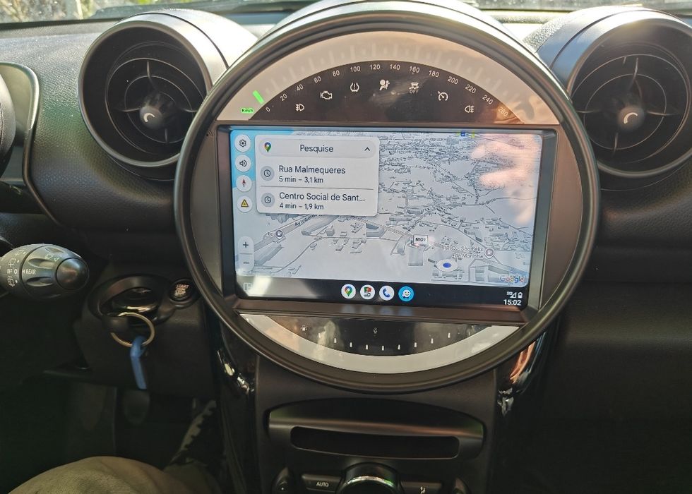 Radio 2 DIN 9" Mini Cooper Countryman (2011 a 2016) + Android (4+32 GB