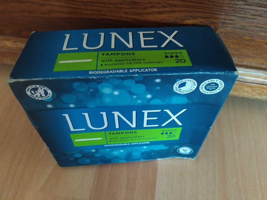 Тампоны lunex интимная гигиена.