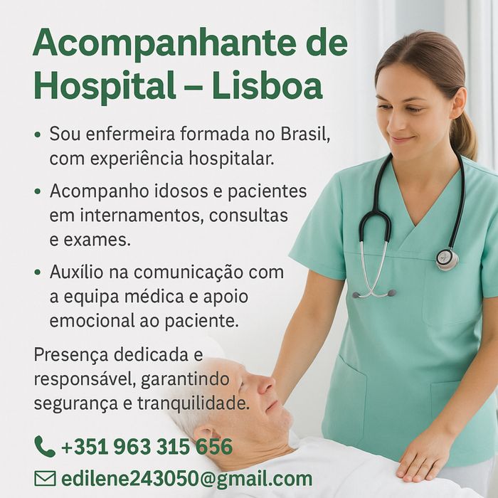 Acompanhante de Hospital – Lisboa