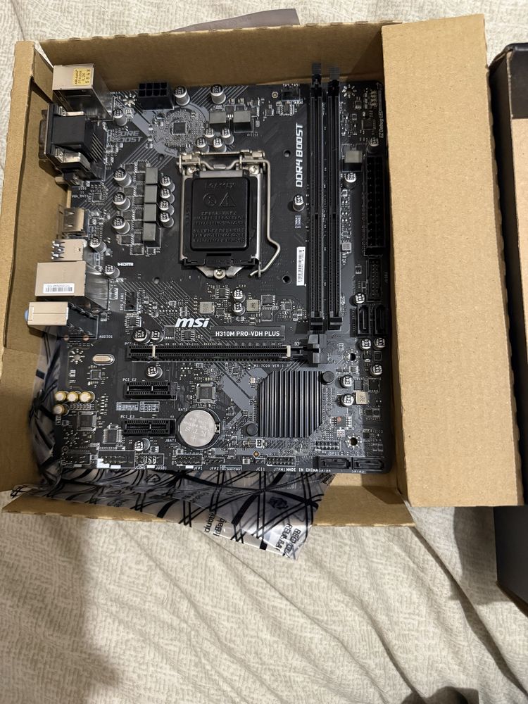 Материнская плата msi h310m pro-vdh plus s1151