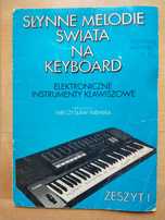 Słynne melodie świata na keyboard zeszyt I M Niemira