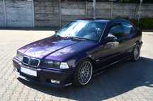 Bmw e36  323ti 1998roku Technoviolet
