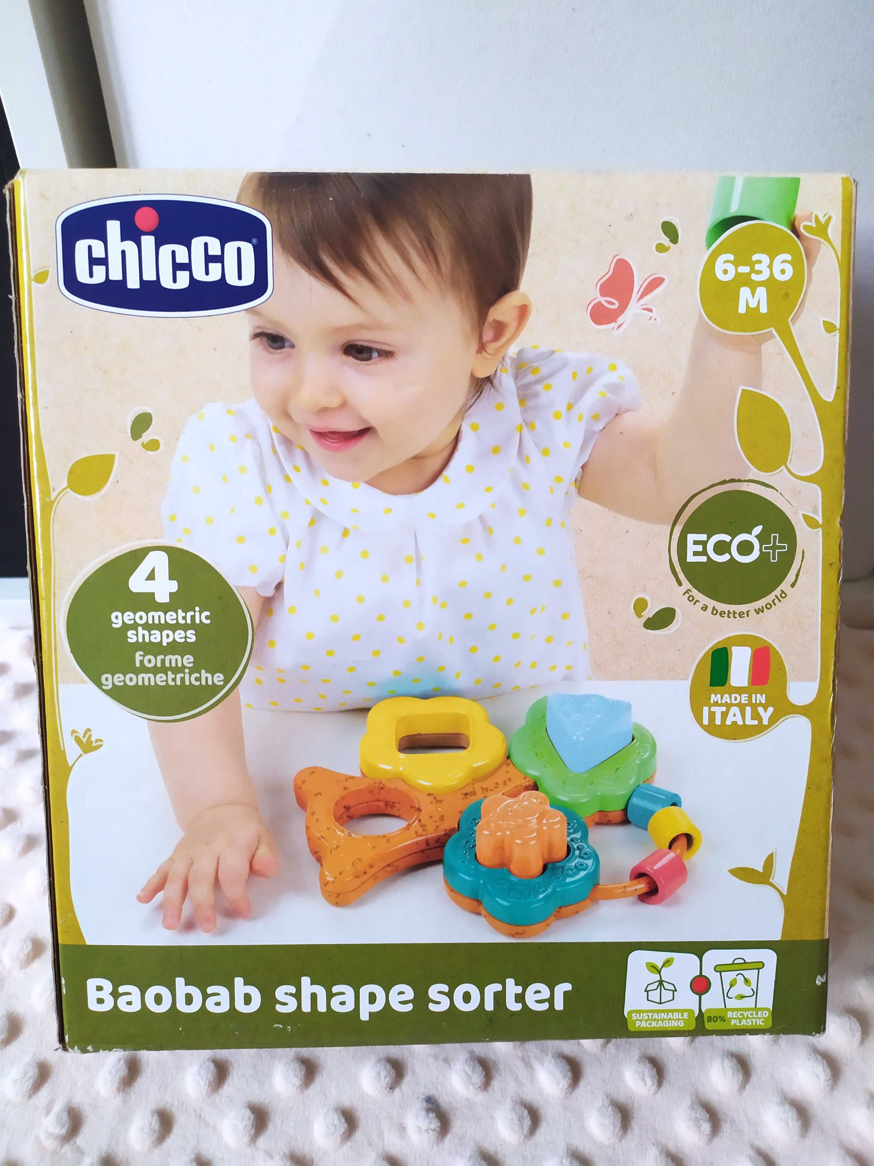 Chicco Eco+ sorter kształtów baobab