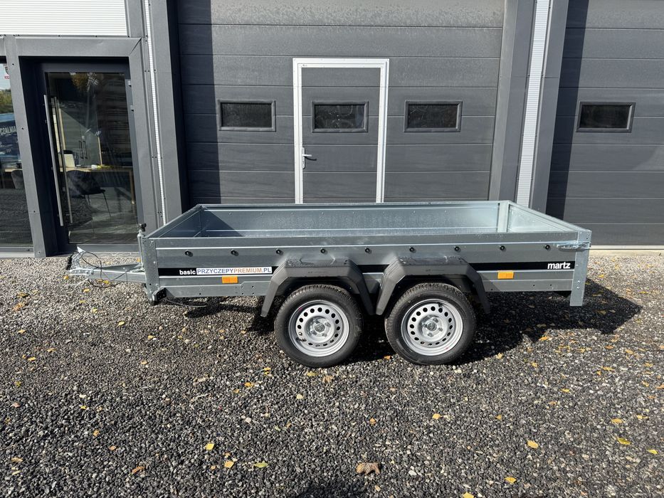 Przyczepa MARTZ 264/2 model BASIC dwuosiowa 264x126 płyty osb