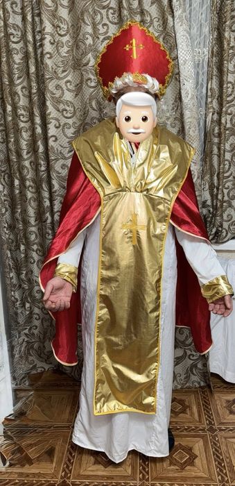 Костюм дорослий карнавальний святого Миколая Николая продажам