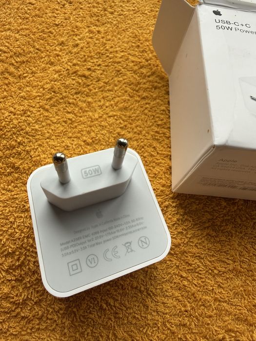Блок 50W Apple адаптер питания USB c+c быстрая