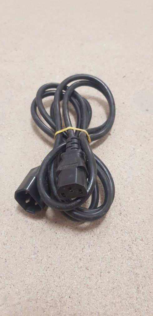 Kabel Zasilający Przedłużka C13 C14 Monitor Komputer Drukarka PC