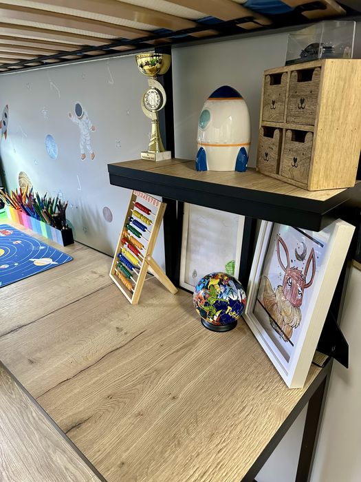 Łóżko piętrowe z biurkiem Radom