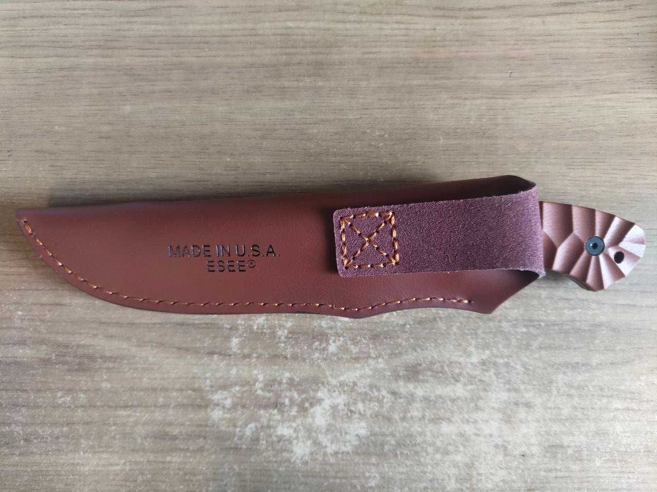 Брелок EDC компактний фіксед фултанг ESEE JG5 Nessmuk Rowen Camp Lore