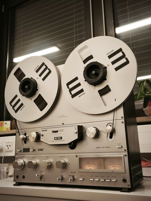Топовий Магнітофон Philips N7300 ! 3Heads/4Motors + NAB Відмінний стан