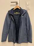 Kurtka 3w1 damska The North Face Hikesteller Triclimate - shady blue
