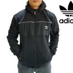 Стильная куртка толстовка зип худи олимпийка флис ADIDAS Оригинал р.L