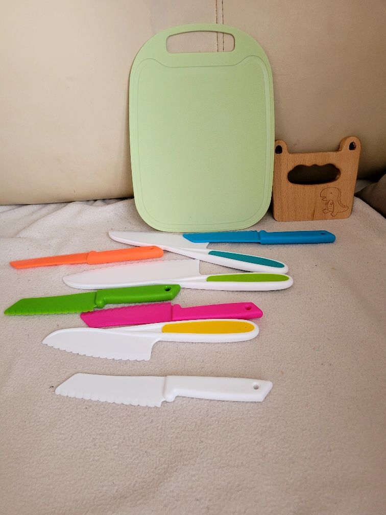 Zestaw noży kuchennych dla dzieci
