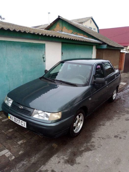 Авто ВАЗ 2110 зеленого кольору
