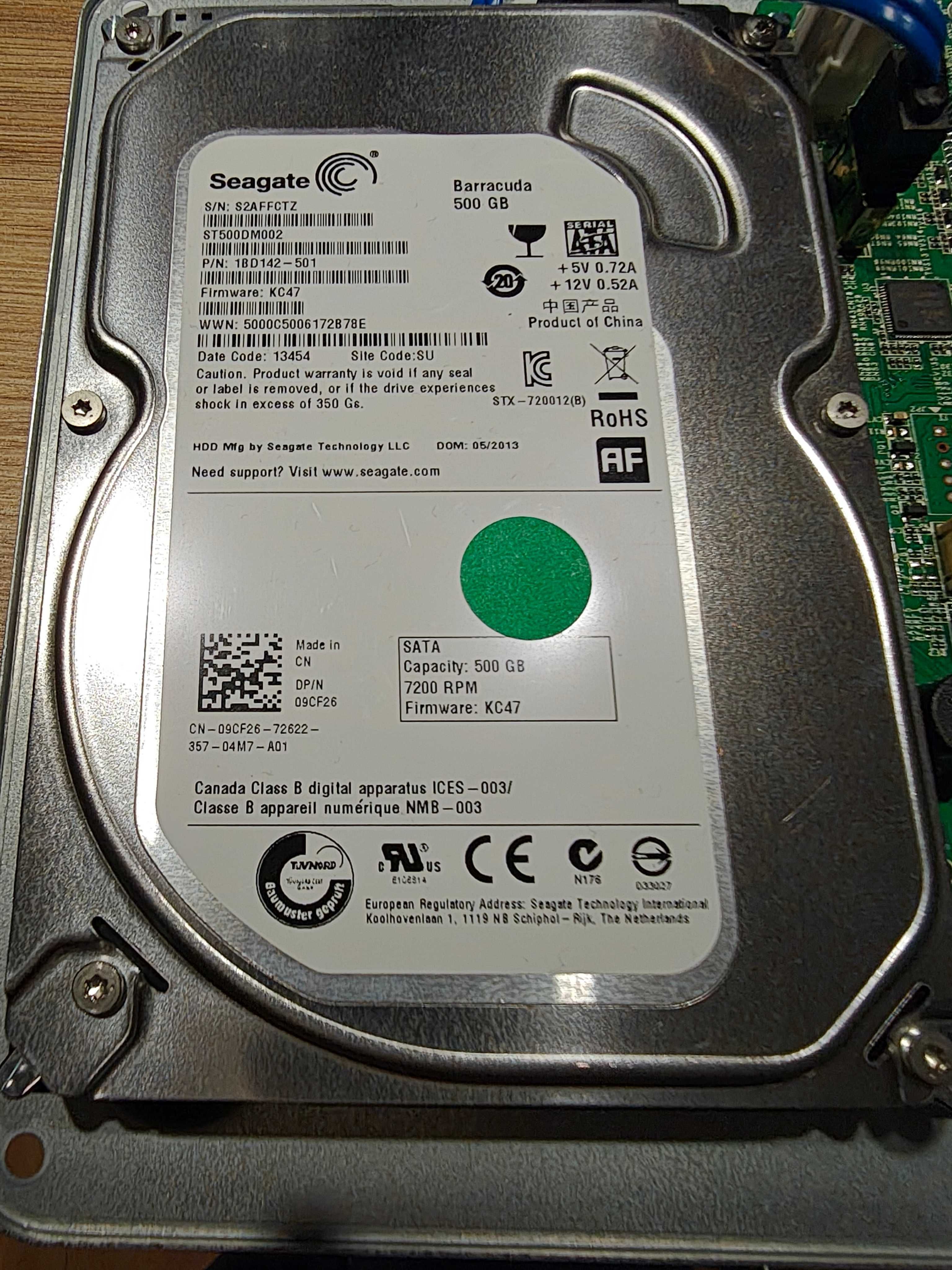 Rejestrator NVR 0401L - 4Mpx HQ CCTV + dysk Barracuda 500 GB S2AFFCTZ