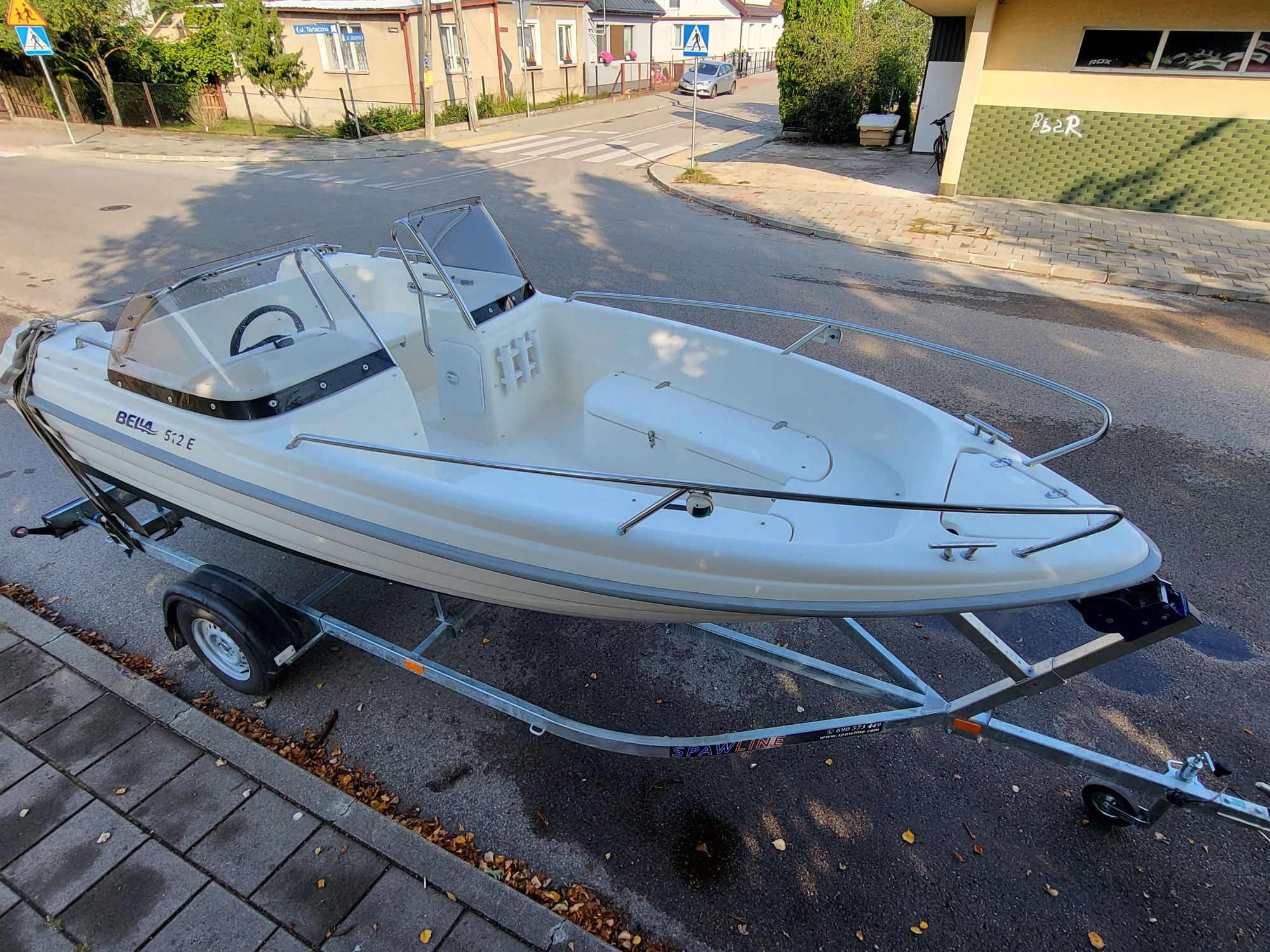 Lodz lodka motorowka Bella 512e Open bayliner quicksilver searay balt