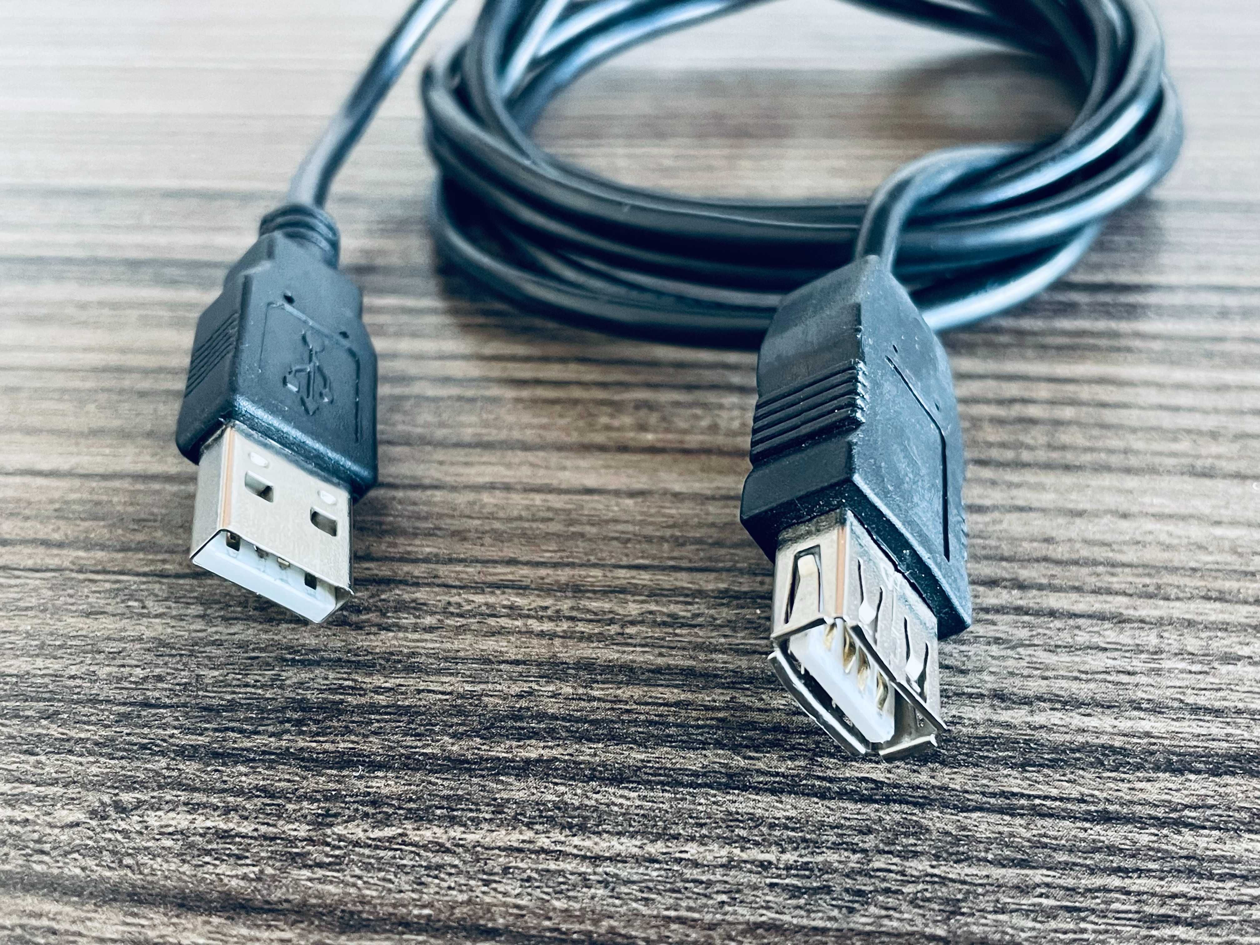 Przedłużacz kabla USB Typ A (długość 1.8m)